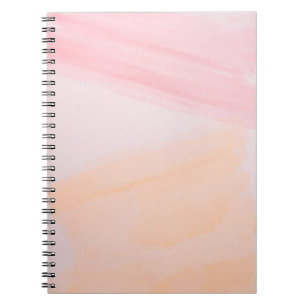 Carnet Peintures rose et orange