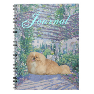 Carnet Pékingese en lavande