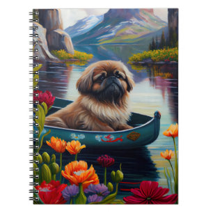 Carnet Pekingese sur une pagaie : une aventure Pittoresqu