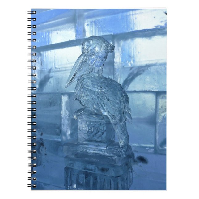 Carnet Pelican Ice Sculpture, Québec, Canada (Devant)