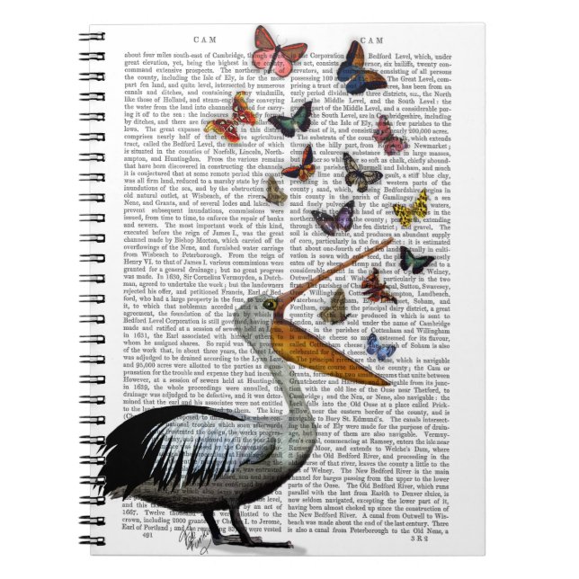 Carnet Pelican & Papillons (Devant)
