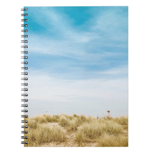 Carnet Pelouse verte sous ciel bleu (Devant)