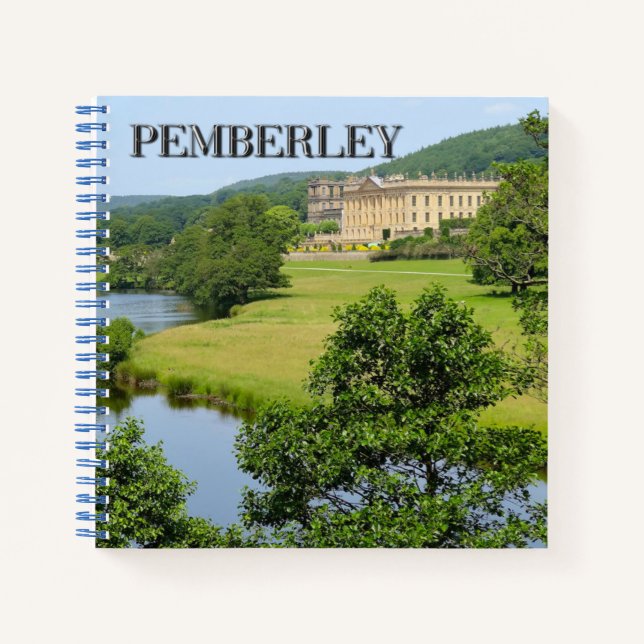 Carnet Pemberley dans le Derbyshire Spiral Notebook (Devant)