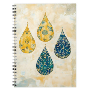 Carnet Pendants suspendus dans un style artistique rappel