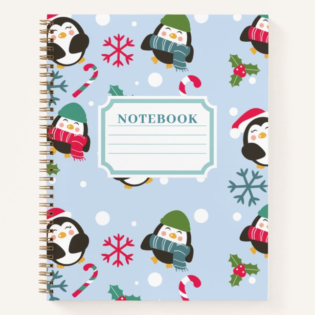 Carnet Penguin de Christmas (Devant)