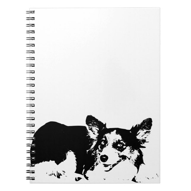 Carnet Pensées tranquilles, Corgi Company (Devant)