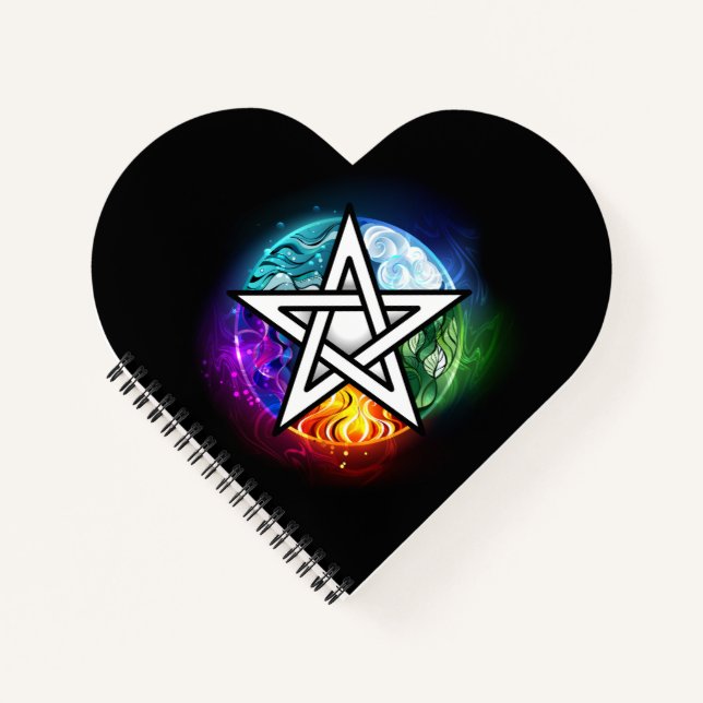 Carnet pentagramme du Wiccan (Devant)