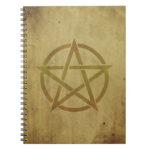 Carnet Pentagramme texturé