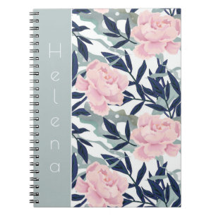 Carnet Peonies rose rose fleurs fleurs jardin fleurie bou
