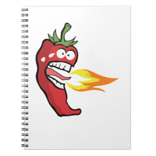 Carnet Pepper de chou rouge chaud