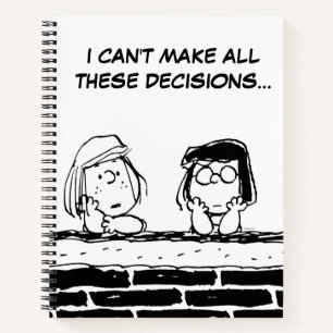 Carnet Pepperment Patty & Marcie au mur