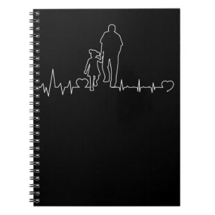 Carnet Père Fille Brise de coeur Papa Bond enfant