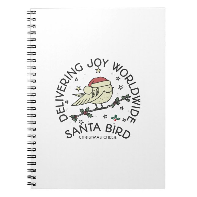 Carnet Père Noël Bird (Devant)