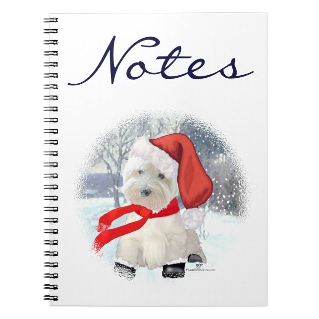 Carnet Père Noël en bottes (Devant)