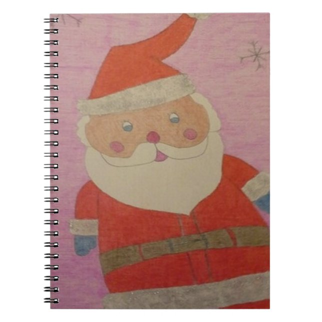 Carnet Père Noël vintage (Devant)
