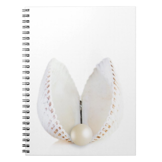 Carnet Perle et coquillage (Devant)