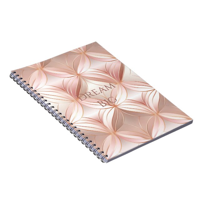 Carnet Perle Rose Gold Rose Blush  (Côté Droit)
