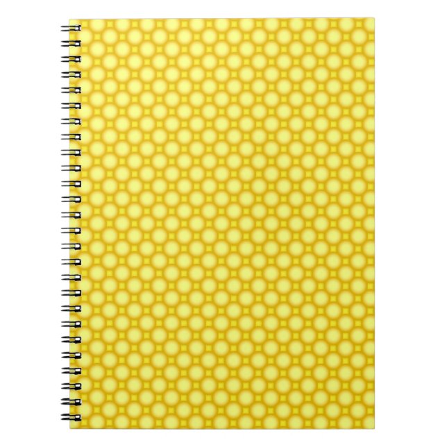 Carnet Perles brillantes - jaune (Devant)