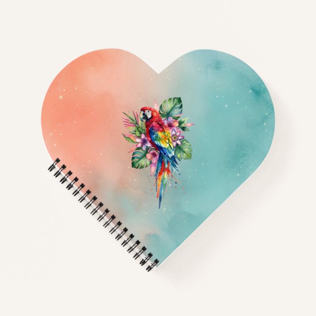 Carnet Perroquet (Devant)