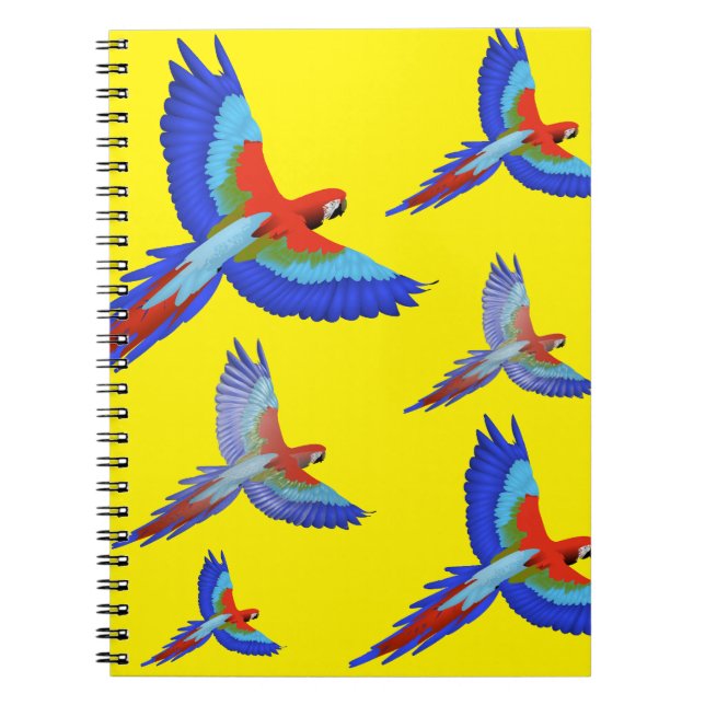 Carnet perroquet Mikitiez hawaii summersunset plage print (Devant)