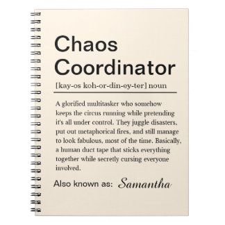 Carnet Personalised Chaos Coordinator Definition