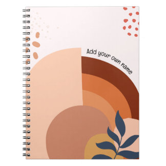 Carnet PERSONALIZE BOHO Notebook