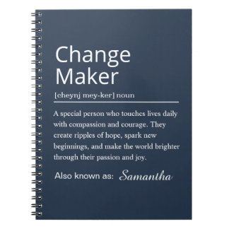 Carnet Personalized Change Maker Definition
