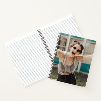 Carnet Personalized Custom Photo Spiral Notebook