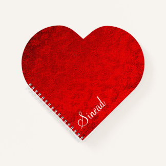 Carnet Personalized Fancy Velvet Texture Print