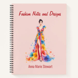 Carnet Personalized Fashion Sketch Book