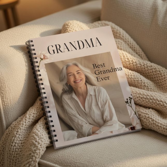 Carnet Personalized Grandma Notebook | Best Grandma Ever  (Créateur téléchargé)