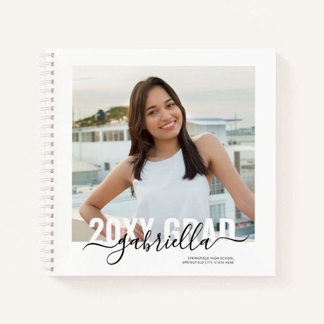 Carnet Personalized High School Memories Graduation (Devant)