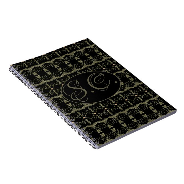 Carnet Personalized Monogram Spiral Notebook (Côté Droit)