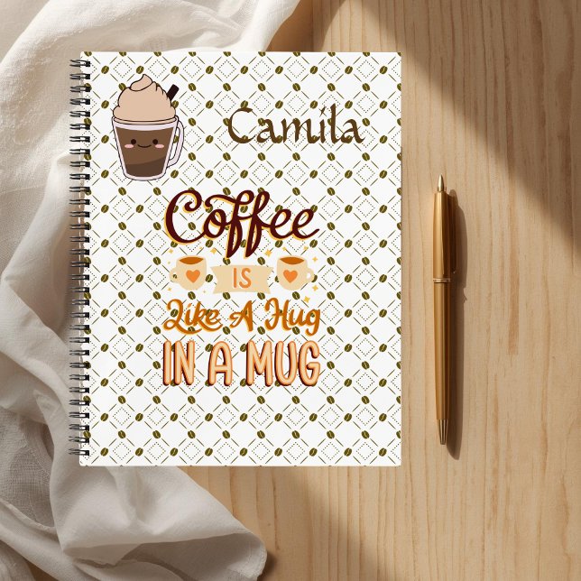 Carnet Personalized notebooks for coffee lovers (Créateur téléchargé)