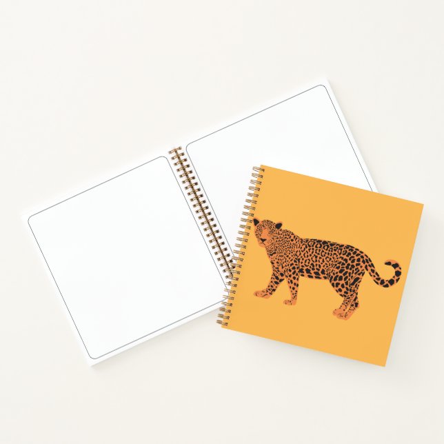 Carnet Personalized Tiger Sketchbook - Yellow (Intérieur)