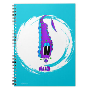 Carnet Personnage de dessin animé drôle, coloré et origin