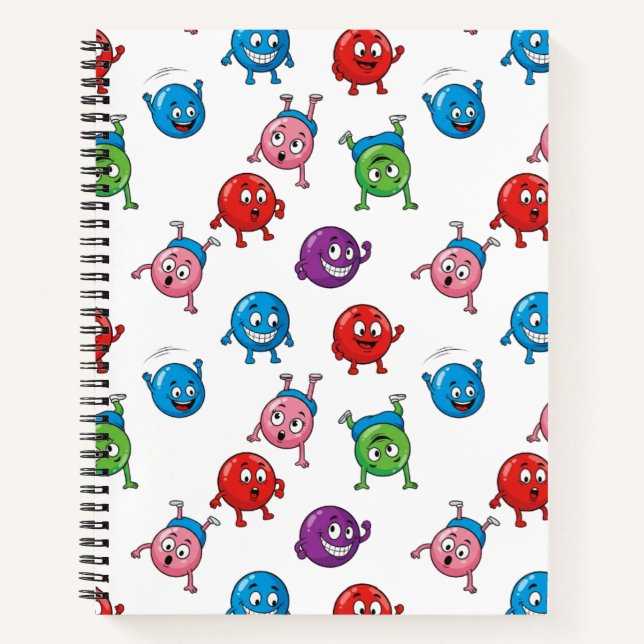 Carnet Personnages du Cercle Coloré (Devant)