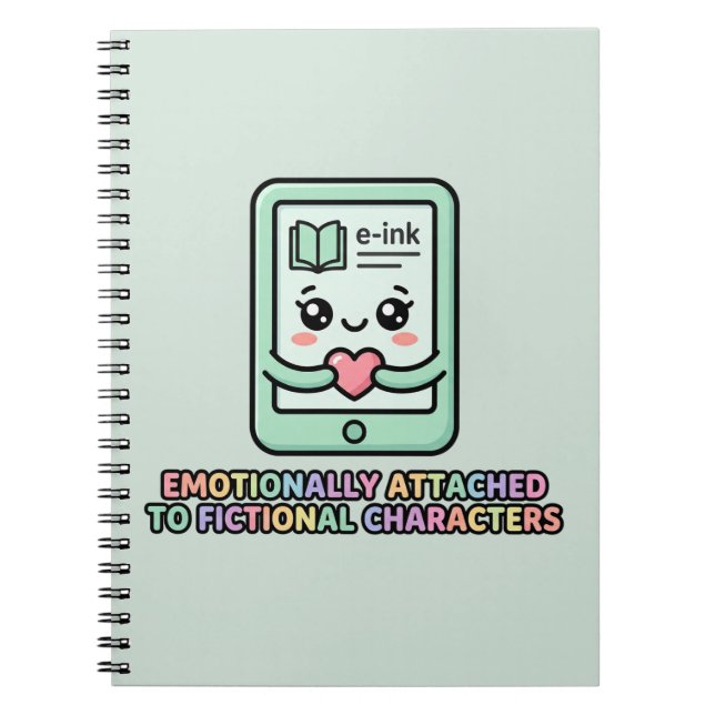 Carnet Personnages fictifs attachants drôles (Devant)