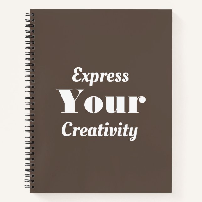 Carnet Personnalisable (Devant)
