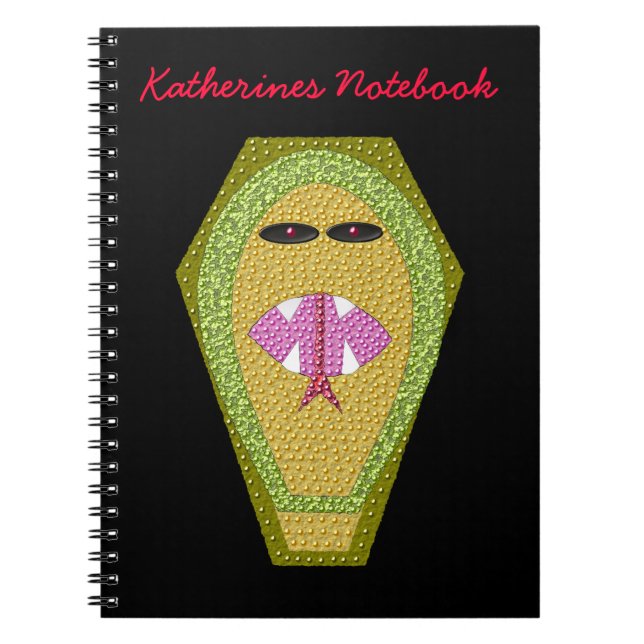 Carnet Personnalisable Cobra égyptien létal (Devant)