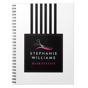 Carnet personnalisable de coiffeur