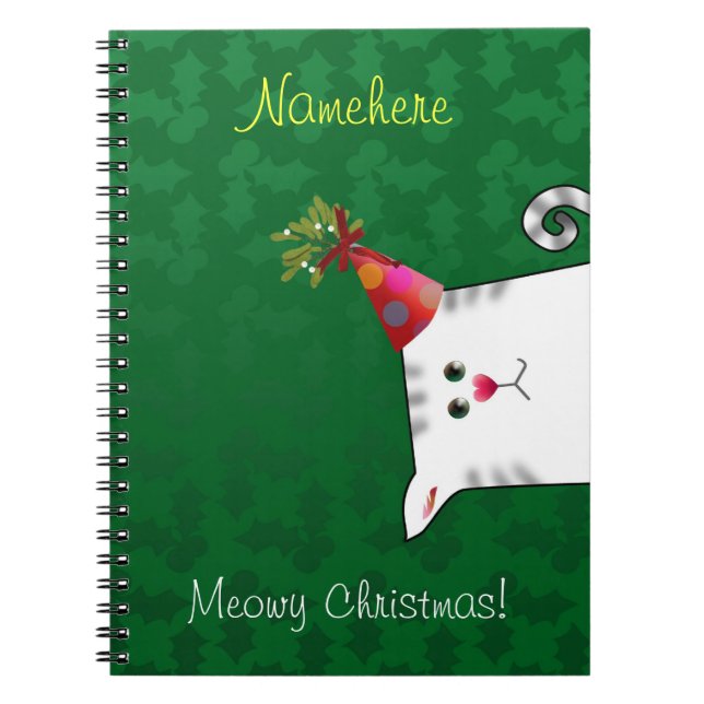 Carnet Personnalisable : Houx de Noël d'Alfie (Devant)