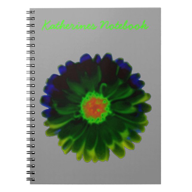 Carnet personnalisable Neon Marigold (Devant)