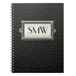 Carnet Personnalisation masculine exécutive à 3 lettres m