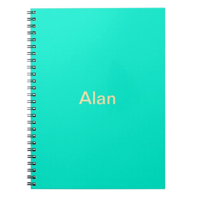 Carnet personnalisé (Devant)