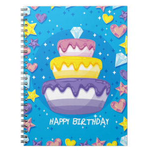 Carnet Personnalisé Anniversaire positif planificateur an