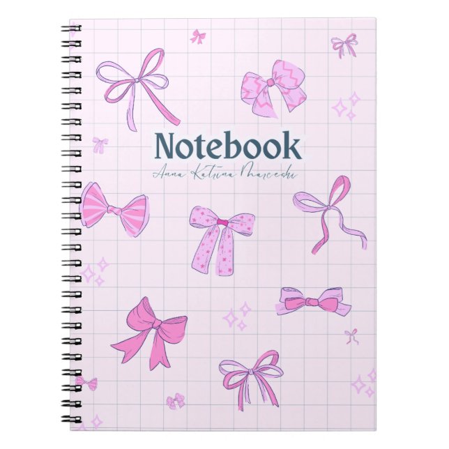carnet personnalisé avec fleurs / fleurs (Devant)