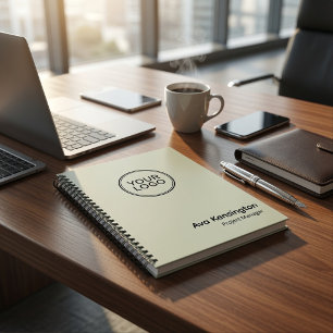 Carnet personnalisé avec logo d'entreprise Perso