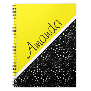 Carnet personnalisé avec un design cool à 3 tons