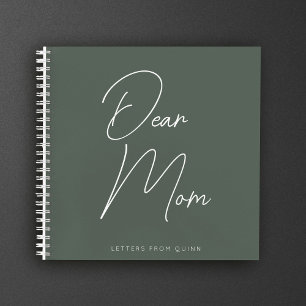 Carnet Personnalisé Chère Maman Parent Souvenirs Grief Jo